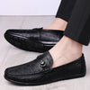 2022 New Black Loafers Men's Leather High Quality Designer Men's Shoes Leather Shoes Soft Sole Comfortable Casual Shoes Moccasin