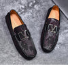 New Brand Men Natural Leather Shoes Casual Loafers Slip-on Business Dress Shoes Comfortable Driving Footwear Zapatos De Hombre