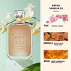 100ML KAYALI Vanilla Eau De Parfum Spray Women's Perfume Irresistible Scents with Sweet Fruity Floral Notes Woody Fragrance