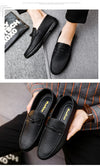 Men Loafers Shoes Man 2023 Fashion Comfy Slip-on Drive Moccasins Footwear Male Brand Leather Boat Shoes Men Casual Shoes
