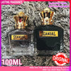 Men's 100mlEau De Parfum Long Lasting Woody Fragrance with Vetiver Tonka Leather&Sandalwood for Elegant Appeal Parfums Homme