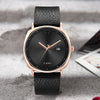 TOMI Men's Watch Minimalist Fashion Sports Watch Calendar Leather Casual Quartz Watch