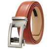 Cow Leather Men Belt 2024 New Automatic Genuine Leather Belts For Men Casual Brand Men's Belt Cowskin Strap Blue Brown B337