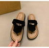 Women Slippers Flats Sandals Summer Shoes 2025 New Casual Trend Woman Flip Flops Sport Slingback Shoes Slides Mujer Sandalias