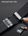 Men's automatic buckle belt, fashionable and versatile waist belt, personalized and casual pants belt