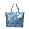 new luxury handbags women bags designer Beach Large tote Hologram Shoulder Bag sac a main Geometric bag bolsa feminina Silver