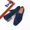 Men's Casual Shoes Cow Suede Genuine Leather Men Classic British Style Loafers Shoes Man Mens Light Driving Flats Shoes for Men