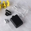 1/2pcs+4 Accessories 50ml Glass Perfume Spray Bottle - Contains 2 Spray Bottles, 2 Funnels, 2 Dispensing Shenanigans, BPA Free