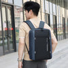 Women Fashion backpack soft leather multi-functional bag Polyester large capacity computer backpack