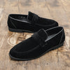 New Spring Casual Nubuck Leather Suede Loafer Shoes Mens Soft Trends Nightclub Shoes Business Dating Loafers Formal Party Shoes