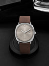 TOMI Men's Watch Minimalist Fashion Sports Watch Calendar Leather Casual Quartz Watch