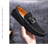 New Brand Men Natural Leather Shoes Casual Loafers Slip-on Business Dress Shoes Comfortable Driving Footwear Zapatos De Hombre