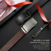 Men's Belt Metal Luxury Brand Automatic Buckle High-quality PU Leather High-quality Men's Business Casual Belt Multi-color