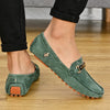 YRZL Loafers Men Big Size 48 Soft Driving Moccasins High Quality Flats Genuine Leather Shoes Men Slip-on Suede Loafers for Men