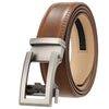 Cow Leather Men Belt 2024 New Automatic Genuine Leather Belts For Men Casual Brand Men's Belt Cowskin Strap Blue Brown B337