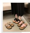 Women Slippers Flats Sandals Summer Shoes 2025 New Casual Trend Woman Flip Flops Sport Slingback Shoes Slides Mujer Sandalias