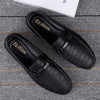 2022 New Black Loafers Men's Leather High Quality Designer Men's Shoes Leather Shoes Soft Sole Comfortable Casual Shoes Moccasin