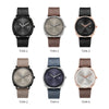 TOMI Men's Watch Minimalist Fashion Sports Watch Calendar Leather Casual Quartz Watch