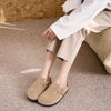 Kidmi New Genuine Suede Clogs for Women Men Clogs Soft Cork Footbed Mules Comfort Potato Shoes with Arch Support Beach Sandals