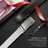 Men's Belt Metal Luxury Brand Automatic Buckle High-quality PU Leather High-quality Men's Business Casual Belt Multi-color