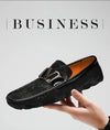 New Brand Men Natural Leather Shoes Casual Loafers Slip-on Business Dress Shoes Comfortable Driving Footwear Zapatos De Hombre