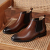Golden Sapling Formal Chelsea Boots for Men Handmade Genuine Leather Shoes Casual Business Shoes British Style Male Ankle Boot