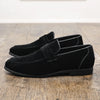 New Spring Casual Nubuck Leather Suede Loafer Shoes Mens Soft Trends Nightclub Shoes Business Dating Loafers Formal Party Shoes