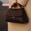 1Pcs High End Luxury Leather Smile Bag With Pleated Design Single Shoulder Large Capacity Commuting Handbag Purses And Handbags
