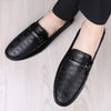 2022 New Black Loafers Men's Leather High Quality Designer Men's Shoes Leather Shoes Soft Sole Comfortable Casual Shoes Moccasin