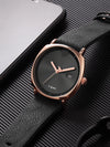 TOMI Men's Watch Minimalist Fashion Sports Watch Calendar Leather Casual Quartz Watch