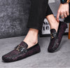 New Brand Men Natural Leather Shoes Casual Loafers Slip-on Business Dress Shoes Comfortable Driving Footwear Zapatos De Hombre