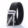 New Men'sAutomatic Buckle Belt Business Men's Belt Lychee CattleBelts for Men Luxury Designer Brand