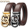 Luxury Brand Men's Belt High Quality Genuine Leather Belt Men Automatic Belt Business Casual Belt for Men