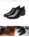 Classic Men Dress Shoes Luxury Oxfords Leather Shoes for Men Business Casual Loafers Quality Plus Size Men Wedding Formal Shoes