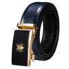 Luxury Brand New Designer Belts For Men Gold Buckle Yellow Blue Blue Black Cowskin Genuine Leather Belt Strap Casual Formal Gift