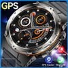 GPS Smart Watches 2025 New For Xiaomi IOS Military Smartwatch Men 3ATM Waterproof 100+ Sport Modes Built-in NFC BT Call Watches