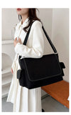 New Women Canvas Large Capacity Casual Shoulder Bags Tote Bag Messenger Handbags