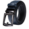 High Quality Brand Mens Belts Blue Cow Leather Automatic Buckles Ratchet Waistband Belt For Men Dress Jeans Suit Trousers Gift
