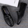 2022 New Black Loafers Men's Leather High Quality Designer Men's Shoes Leather Shoes Soft Sole Comfortable Casual Shoes Moccasin