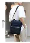 Men's High Capacity Hand Bags New Trendy Cool Men's Shoulder Bags Nylon Messenger Bags Travel Handbag Crossbody Bag Sling Bag