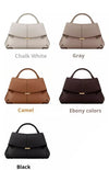 2025 Hot-selling model Popular fashion series 2024 new women's bag European and American fashion leather pleated women's handbag