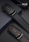 Men's automatic buckle belt, fashionable and versatile waist belt, personalized and casual pants belt