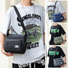 New Multi-layer Pocket Design Oxford Shoulder Bag Large Casual Capacity Single Crossbody Bag Messenger Men's Fashion Should Y5Q6